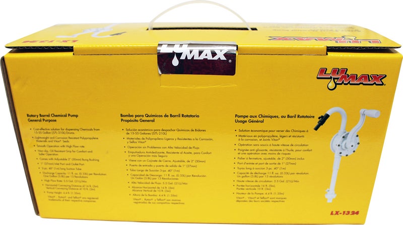 LUMAX مضخة كيميائية دوارة لوماتكس LX-1324 (لأغراض عامة) - Image 4